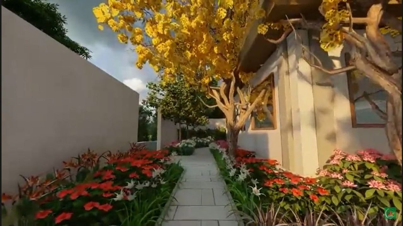 Load video: Our 3D landscape design service for bungalows gives you a realistic, detailed preview of your future outdoor space — customized to complement the unique charm and structure of your bungalow home. From cozy front gardens to expansive backyard patios, every element is designed with scale, balance, and beauty in mind.Using advanced 3D modeling, we help you:Visualize plantings, pathways, and outdoor features in real timeExplore layout options and materials before committingEnsure harmony between your home&#39;s architecture and landscapeMake confident, informed decisions with a clear design roadmapWhether you&#39;re refreshing a small yard or creating a full outdoor living space, our 3D designs turn ideas into immersive visuals — so you can see exactly how it all comes together.
